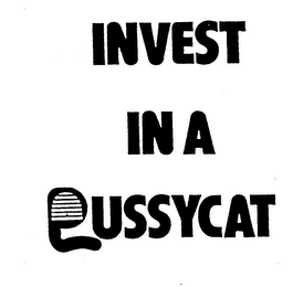 INVEST IN A PUSSYCAT logo