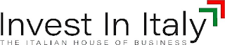 INVEST IN ITALY THE ITALIAN HOUSE OF BUSINESS logo
