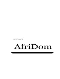 INVEST IN LIFE AFRIDOM logo