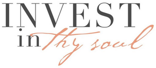 INVEST IN THY SOUL logo