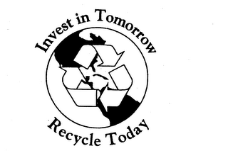 INVEST IN TOMORROW RECYCLE TODAY logo