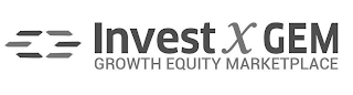 INVEST X GEM GROWTH EQUITY MARKETPLACE logo