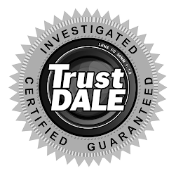 INVESTIGATED CERTIFIED GUARANTEED TRUST DALE LENS FD 50MM 1: 1.8 logo