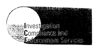 INVESTIGATION COMPLIANCE AND ENFORCEMENT SERVICE logo