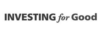 INVESTING FOR GOOD logo