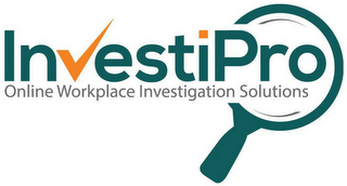 INVESTIPRO ONLINE WORKPLACE INVESTIGATION SOLUTIONS logo