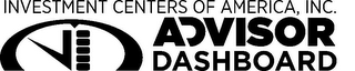 INVESTMENT CENTERS OF AMERICA, INC. ADVISOR DASHBOARD logo