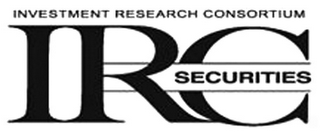INVESTMENT RESEARCH CONSORTIUM IRC SECURITIES logo