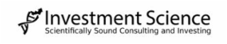 INVESTMENT SCIENCE SCIENTIFICALLY SOUND CONSULTING AND INVESTING logo