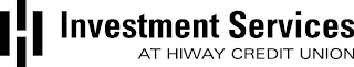 INVESTMENT SERVICES AT HIWAY CREDIT UNION logo