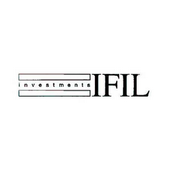 INVESTMENTS IFIL logo