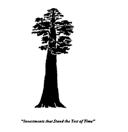 "INVESTMENTS THAT STAND THE TEST OF TIME" logo
