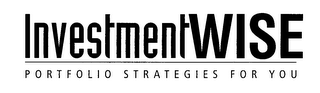 INVESTMENTWISE  P O R T F O L I O S T R A T E G I E S  F O R Y O U logo