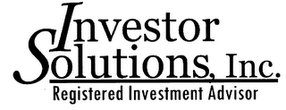 INVESTOR SOLUTIONS, INC. REGISTERED INVESTMENT ADVISOR logo