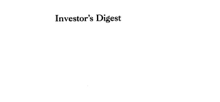 INVESTOR'S DIGEST logo