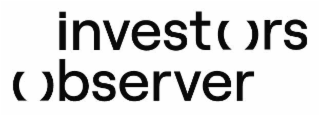 INVESTORS OBSERVER logo