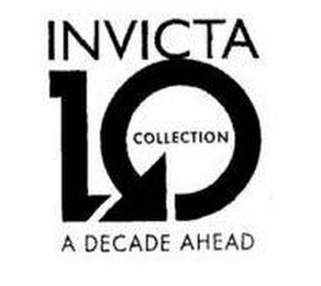 INVICTA 10 COLLECTION A DECADE AHEAD logo