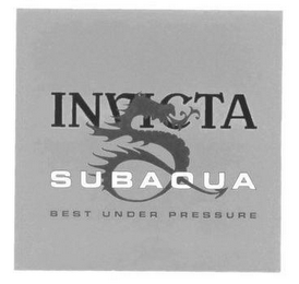 INVICTA SUBAQUA BEST UNDER PRESSURE logo