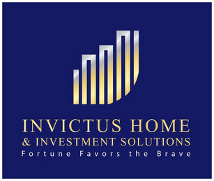 INVICTUS HOME & INVESTMENT SOLUTIONS FORTUNE FAVORS THE BRAVE logo
