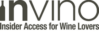 INVINO INSIDER ACCESS FOR WINE LOVERS logo