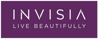 INVISIA LIVE BEAUTIFULLY logo