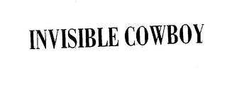 INVISIBLE COWBOY logo