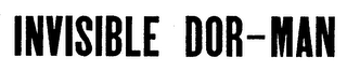 INVISIBLE DOR-MAN logo