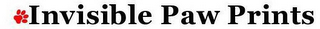 INVISIBLE PAW PRINTS logo