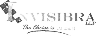 INVISIBRA LLP THE CHOICE IS CLEAR logo