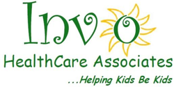 INVO HEALTHCARE ASSOCIATES....HELPING KIDS BE KIDS logo