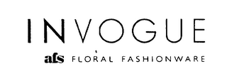 INVOGUE AFS FLORAL FASHIONWARE logo