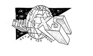 INXS NEVER TOO MUCH logo