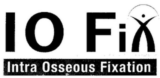 IO FIX INTRA OSSEOUS FIXATION logo