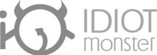 IO IDIOT MONSTER logo