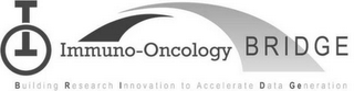 IO IMMUNO-ONCOLOGY BRIDGE BUILDING RESEARCH INNOVATION TO ACCELERATE DATA GENERATION logo