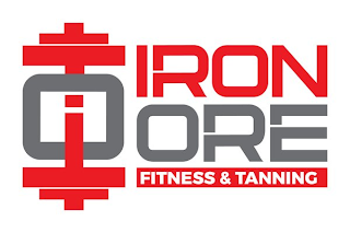 IO IRON ORE FITNESS & TANNING logo