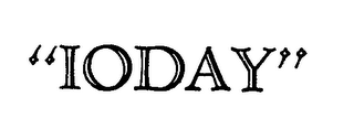 "IODAY" logo