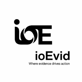 IOE IOEVID WHERE EVIDENCE DRIVES ACTION logo