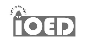 IOED LIGHT UP THE NIGHT logo
