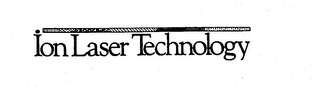 ION LASER TECHNOLOGY logo