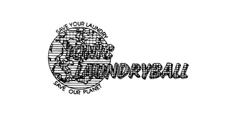 IONIC LAUNDRYBALL SAVE YOUR LAUNDRY SAVE OUR PLANET logo