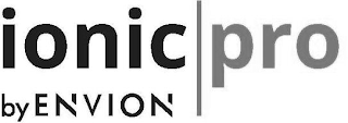 IONIC PRO BY ENVION logo