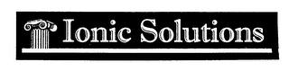 IONIC SOLUTIONS logo
