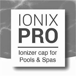 IONIX PRO IONIZER CAP FOR POOLS & SPAS logo