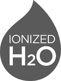 IONIZED H2O logo