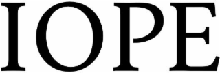IOPE logo