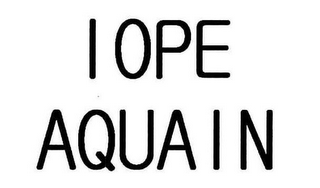 IOPE AQUAIN logo
