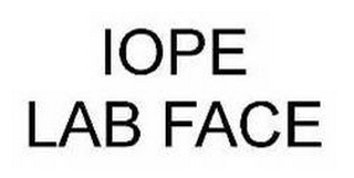 IOPE LAB FACE logo
