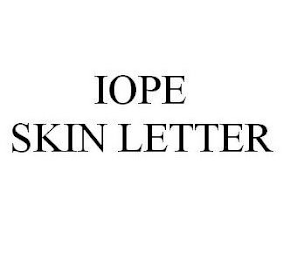 IOPE SKIN LETTER logo