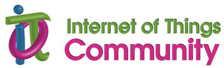 IOT INTERNET OF THINGS COMMUNITY logo